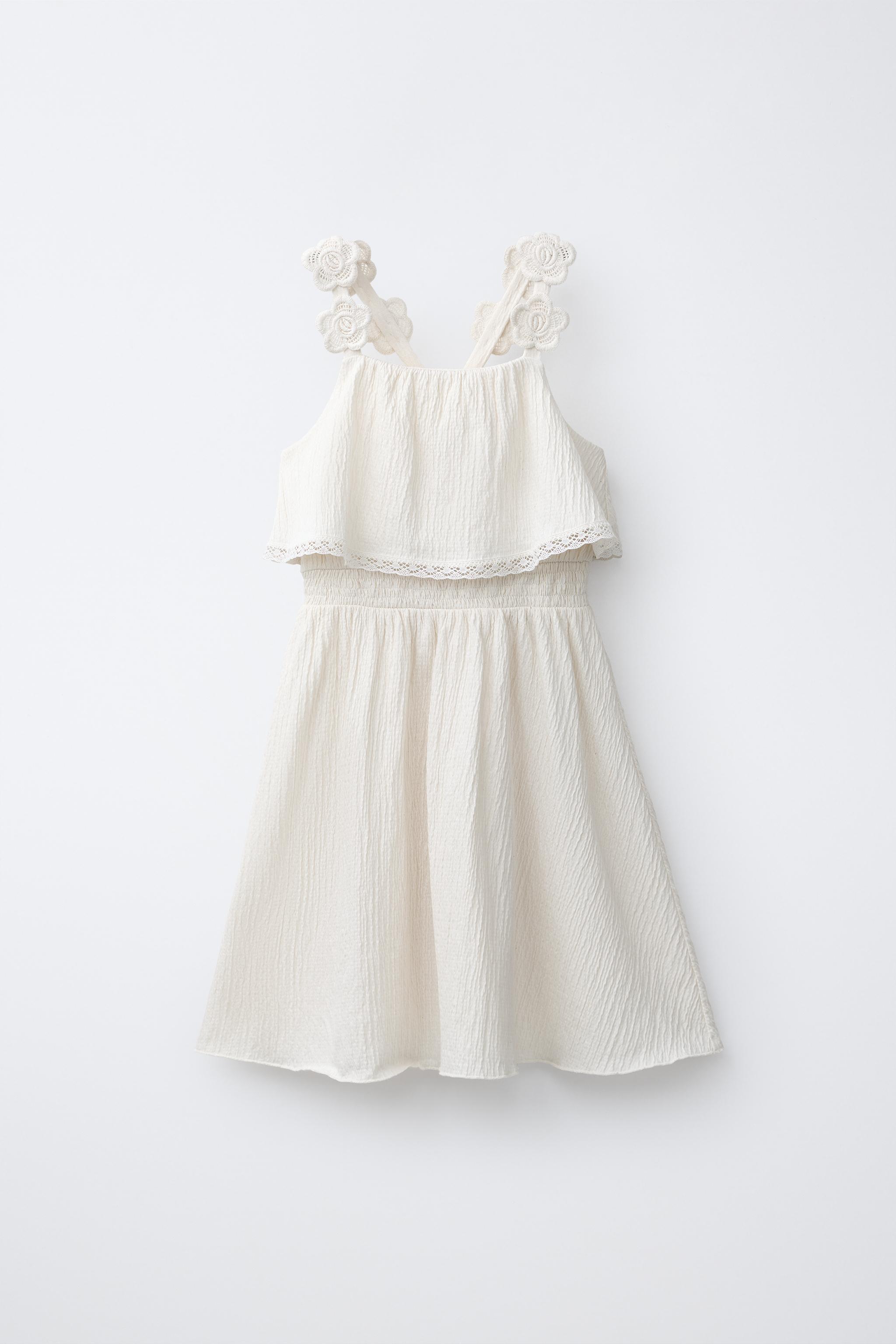 ROBE À FLEURS BRODÉES